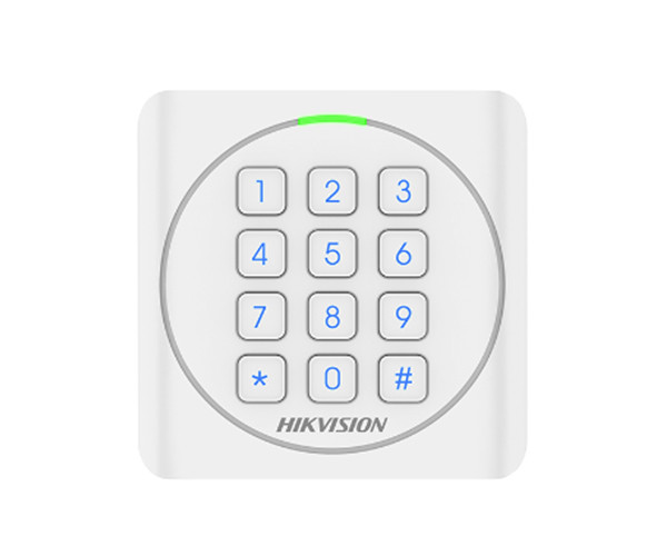 【?？低旾C密碼門禁讀卡器】海康威視HIKVISION數字鍵盤門禁IC讀卡器DS-K1801MK